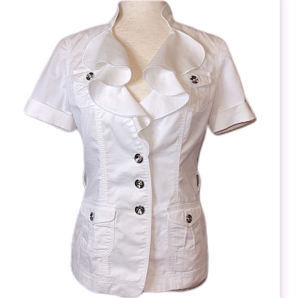 WHBM short sleeve jacket